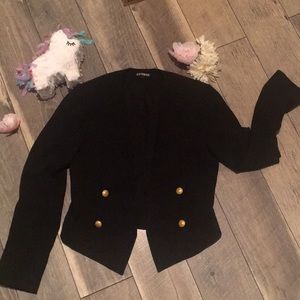 Black express blazer jacket